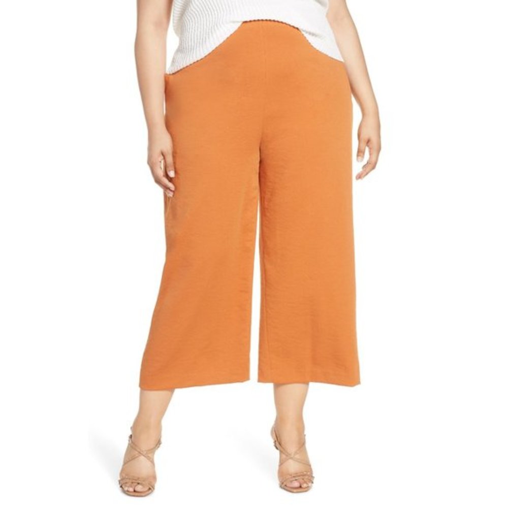 NWT Size 4X Nordsrom Leith High Waist Crop Pants